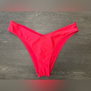 Aerie Vibrant Red Bikini Bottom